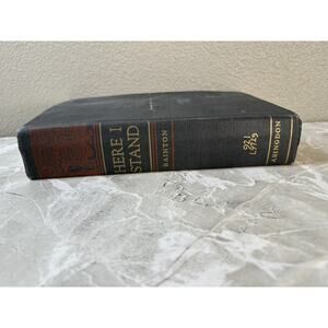 Here‎ I Stand A Life of Martin Luther By Roland H. Bainton Free Shipping - GOOD
